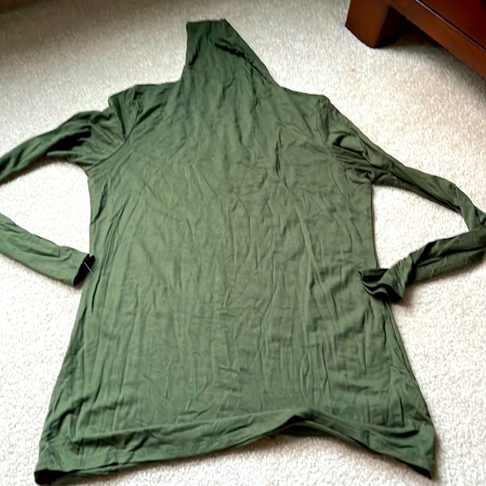Eimin Dark Green Turtleneck Size Large